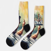 Chaussette Échecs (Gauche)