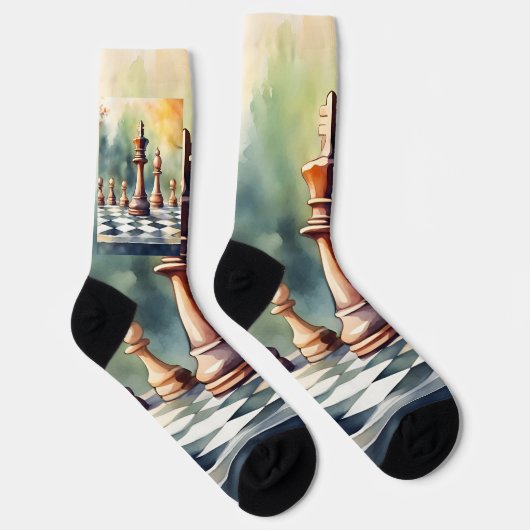 Chaussette Échecs (Droite)