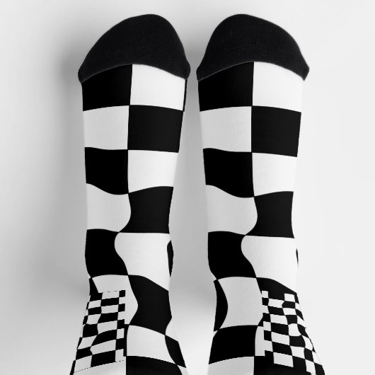 Chaussette Échecs tordus (Haut)