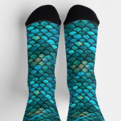 Chaussette Échelle de poisson de sirène (Haut)