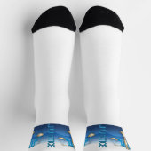 Chaussette Échelles de justice (Haut)