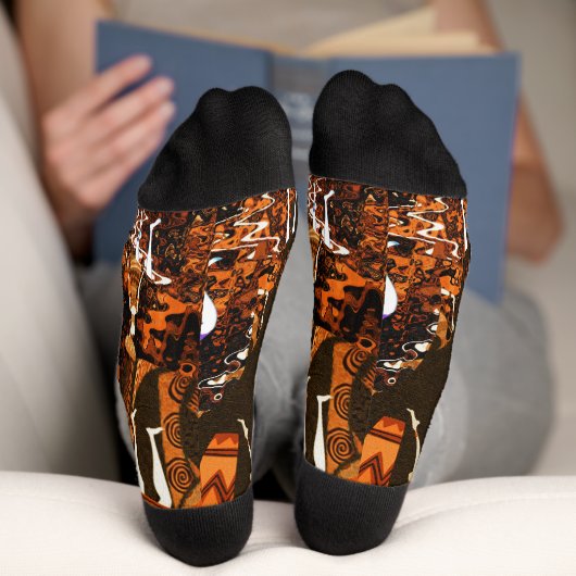 Chaussette Echoes of Empowerment: March 8th (Fond)