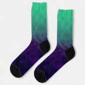 Chaussette Échos de la marée d'améthyste (Gauche)