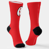 Chaussette Éclair rouge Superhero Halloween (Angulaire)