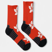 Chaussette Écran Athletic avec drapeau de Hong Kong (Droite)