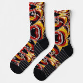 Chaussette Écran d'athlétisme avec couleurs belges (Gauche)