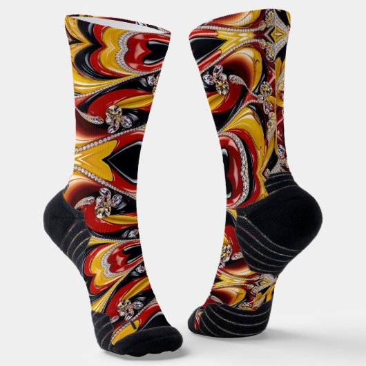 Chaussette Écran d'athlétisme avec couleurs belges (Angulaire)