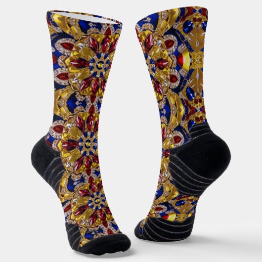 Chaussette Écran d'athlétisme avec couleurs Colombie (Angulaire)