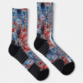 Chaussette Écran d'athlétisme avec couleurs France (Droite)