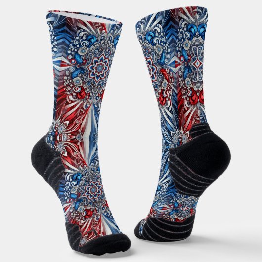 Chaussette Écran d'athlétisme avec couleurs France (Angulaire)