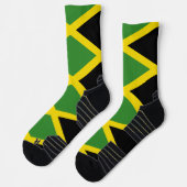 Chaussette Écran d'athlétisme avec drapeau de la Jamaïque (Gauche)