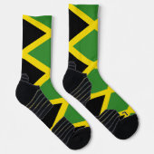 Chaussette Écran d'athlétisme avec drapeau de la Jamaïque (Droite)