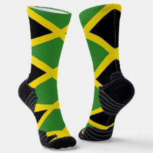 Chaussette Écran d'athlétisme avec drapeau de la Jamaïque