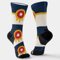 Écran d'athlétisme avec drapeau de Tulsa, Oklahoma