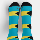 Chaussette Écran d'athlétisme avec drapeau des Bahamas (Haut)