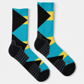 Chaussette Écran d'athlétisme avec drapeau des Bahamas (Droite)