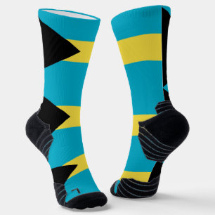 Chaussette Écran d'athlétisme avec drapeau des Bahamas