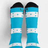 Chaussette Écran d'athlétisme avec drapeau du Honduras (Haut)