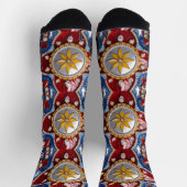 Chaussette Écran de sport avec couleurs colombiennes (Haut)