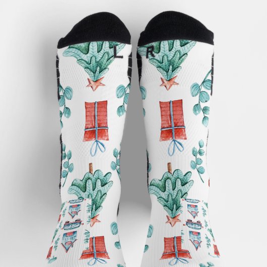 Chaussette Écran d'équipage sportif haute performance personn (Haut)