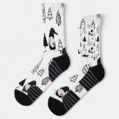 Chaussette Écran d'équipage sportif haute performance personn (Gauche)