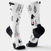 Chaussette Écran d'équipage sportif haute performance personn (Angulaire)