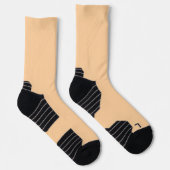 Chaussette Écran d'équipe de sport haute performance Orange d (Droite)