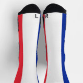 Chaussette Écran sportif avec drapeau de la France (Haut)
