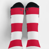 Chaussette Écran sportif avec drapeau de la Pologne (Haut)