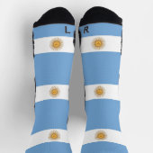 Chaussette Écran sportif avec drapeau de l'Argentine (Haut)