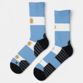 Chaussette Écran sportif avec drapeau de l'Argentine (Gauche)
