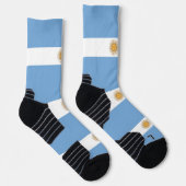 Chaussette Écran sportif avec drapeau de l'Argentine (Droite)