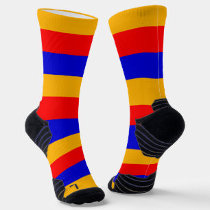 Chaussette Écran sportif avec drapeau de l'Arménie