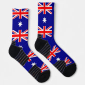 Chaussette Écran sportif avec drapeau de l'Australie (Droite)