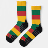 Chaussette Écran sportif avec drapeau de Lituanie (Gauche)