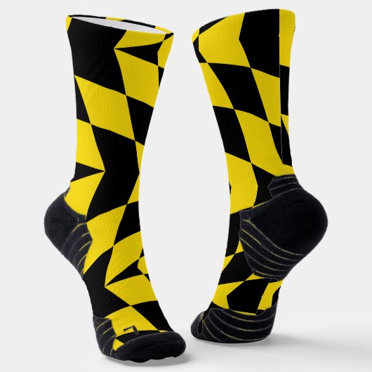 Chaussette Écran sportif avec drapeau de Munich, Bavière (Angulaire)