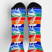 Chaussette Écran sportif avec drapeau de Saint-Pétersbourg (Haut)