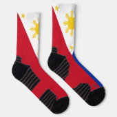 Chaussette Écran sportif avec drapeau des Philippines (Droite)
