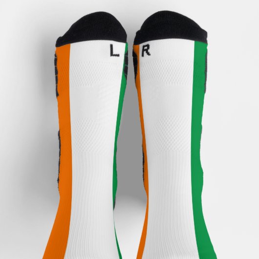 Chaussette Écran sportif avec drapeau d'Irlande (Haut)
