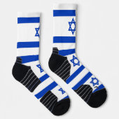 Chaussette Écran sportif avec drapeau d'Israël (Droite)