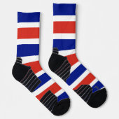 Chaussette Écran sportif avec drapeau du Costa Rica (Droite)