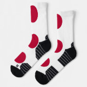 Chaussette Écran sportif avec drapeau du Japon (Gauche)