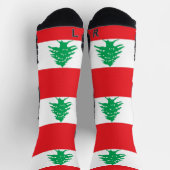 Chaussette Écran sportif avec drapeau du Liban (Haut)