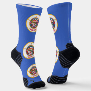 Chaussette Écran sportif avec drapeau du Minnesota