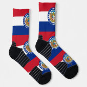 Chaussette Écran sportif avec drapeau du Missouri (Droite)
