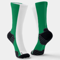 Écran sportif avec drapeau du Nigeria