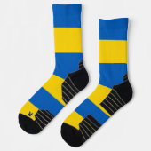 Chaussette Écran sportif avec drapeau d'Ukraine (Gauche)