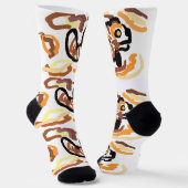 Chaussette Écureuil d'automne enjoué (Angulaire)