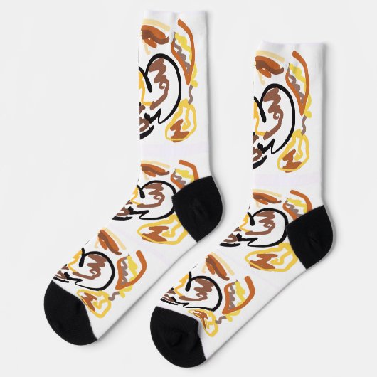Chaussette écureuil d'automne gentil (Gauche)