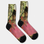 Chaussette Edgar Degas - Danseurs en rose (Droite)